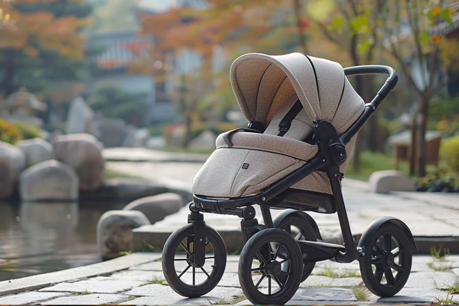 high landscape baby stroller
